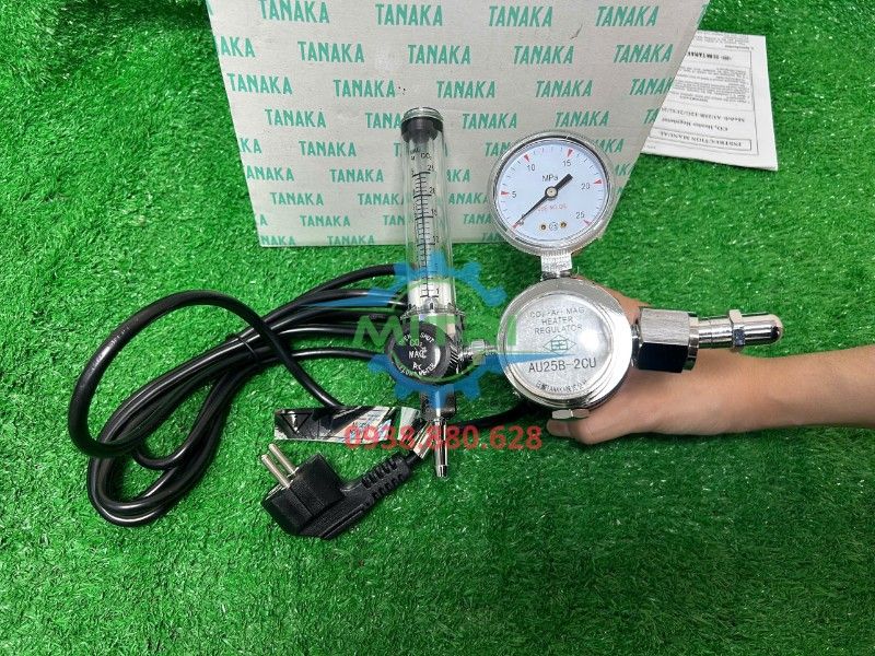 Đồng Hồ CO2 Tanaka 220V AU25B-2CU Chính Hãng - hình ảnh sản phẩm thực tế 5