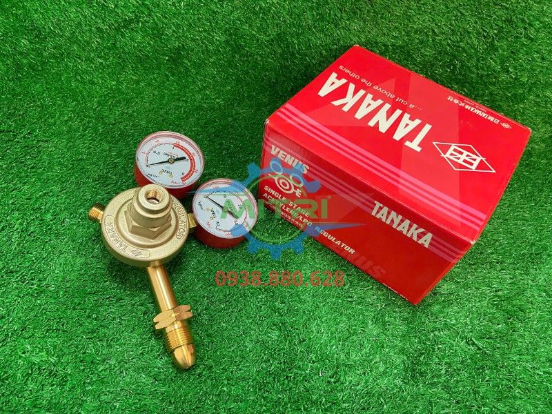 Thiết Bị Điều Áp Tanaka Venus LPG CGA-510 Chính Hãng – Đồng Hồ Gas LPG Cho Hàn Cắt, Nhà Xưởng - hình ảnh sản phẩm thực tế 4