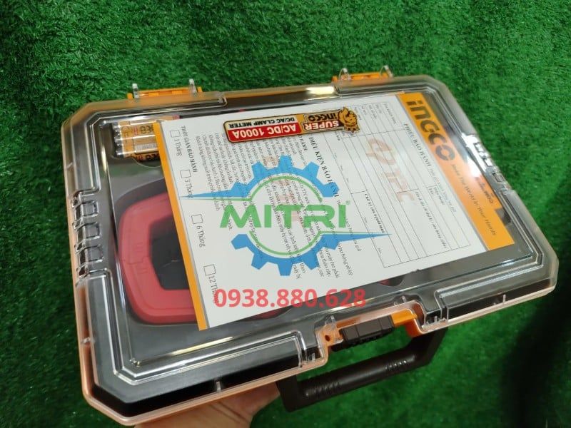 Đồng hồ kẹp dòng INGCO DCM610002 1000A AC/DC, 6000 số đếm - hình ảnh sản phẩm thực tế 2