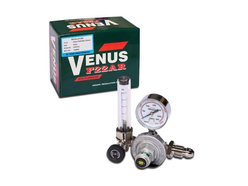 Đồng Hồ Argon Tanaka Venus F22AR Chính Hãng – Thiết Bị Điều Áp Khí Argon Cho Hàn TIG - hình ảnh sản phẩm thực tế 1