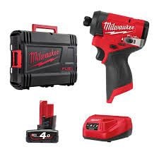 Máy Vặn Vít Milwaukee M12 FID2 Chính Hãng Bộ 2 Pin 1 Sạc - hình ảnh sản phẩm thực tế 1