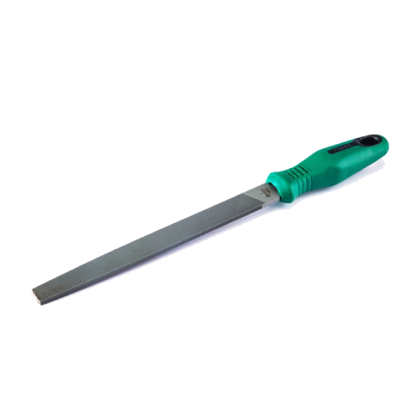 Dũa Kim Loại Dẹp Răng Thô 10 Inch SATA 03913 Chính Hãng - hình ảnh sản phẩm thực tế 1