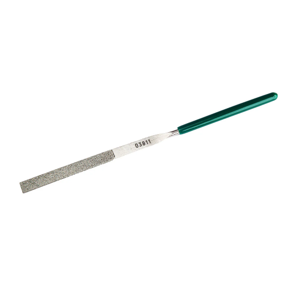 Dũa Phủ Kim Cương SATA 03811 Loại Dẹp 3x140mm Chính Hãng - hình ảnh sản phẩm thực tế 1