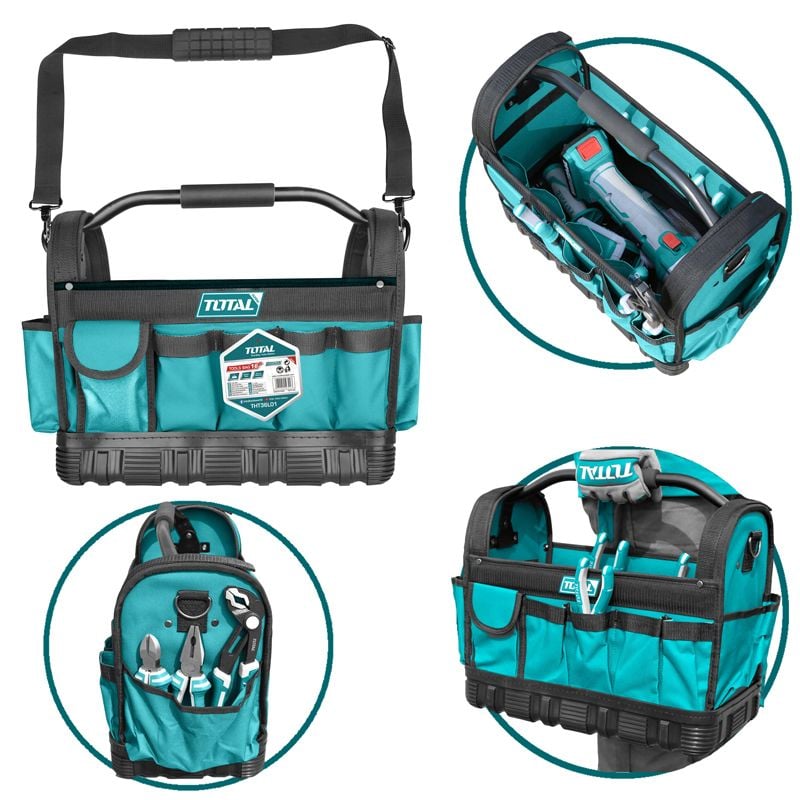 Giỏ đựng đồ nghề 16" Total THT36L01 - hình ảnh sản phẩm thực tế 1