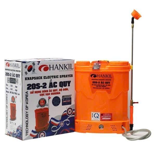 Bình Xịt Điện Hankil 20S 20L Chính Hãng 12V/8Ah - hình ảnh sản phẩm thực tế 1