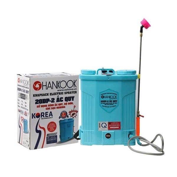 Bình Xịt Điện Hankook 20DP 20L Bơm Đôi 12V/12Ah - hình ảnh sản phẩm thực tế 1