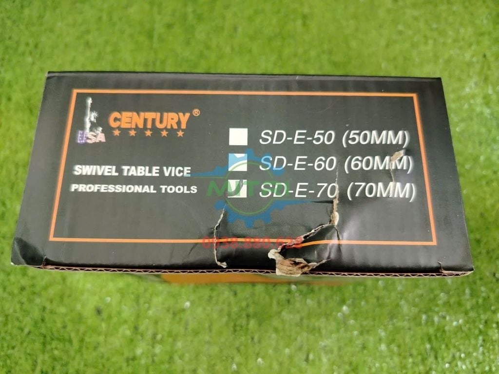 Ê Tô Kẹp Bàn 70mm Century SD-E-70 Chính Hãng Có Sẵn Tại Minh Triết - hình ảnh sản phẩm thực tế 6