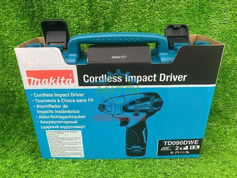Máy Bắt Vít Chạy Pin Makita TD090DWE Bộ 2 Pin 1 Sạc - hình ảnh sản phẩm thực tế 4