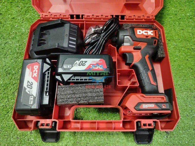 Máy Vặn Vít Động Lực DCK KDPL208 20V – 208N·m, Brushless, 3 Cấp Tốc Độ, Đầu 1/4 Inch, Chính hãng có sẵn tại Minh Triết - hình ảnh sản phẩm thực tế 17
