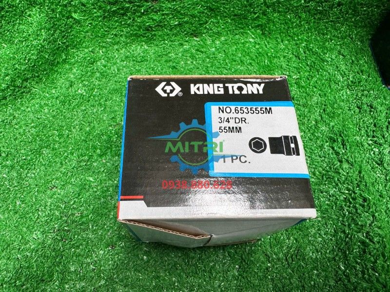 Khẩu lục giác hệ mét 3/4 inch gắn máy siết bulong KINGTONY 653555M - hình ảnh sản phẩm thực tế 6