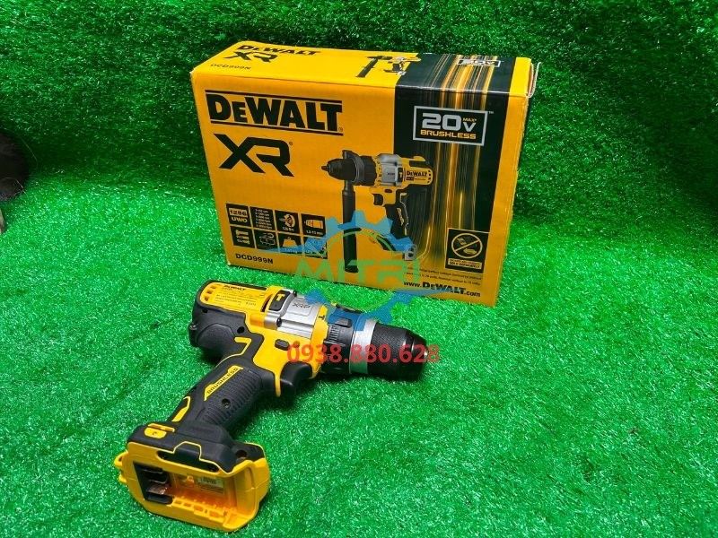Máy Khoan Dùng Pin FlexVolt 20V/60V DeWALT DCD999N Chính Hãng - hình ảnh sản phẩm thực tế 4