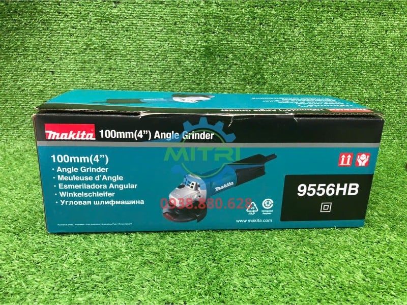 Máy mài góc Makita 9556HB 100mm 840W chính hãng giá tốt - hình ảnh sản phẩm thực tế 4