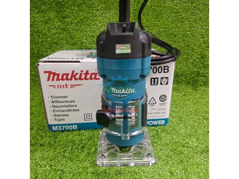 Máy Makita M3700B Đánh Cạnh Gỗ 1/4" 530W Chính Hãng – Nhỏ Gọn Cho Thợ Mộc, Xưởng Nội Thất - hình ảnh sản phẩm thực tế 9