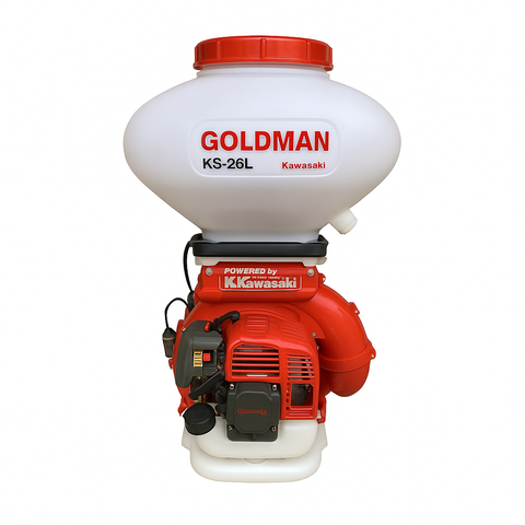 Máy phun hạt chạy xăng dùng trong nông nghiệp 2T KAWASAKI KS-26L TJ53E TT (GOLDMAN)