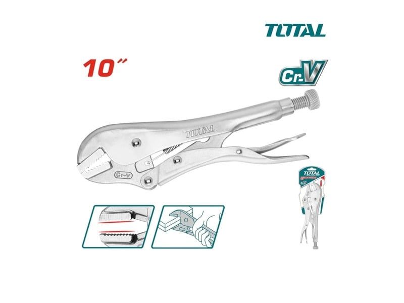 Kềm bấm hàm thẳng 10 inch TOTAL THT191006