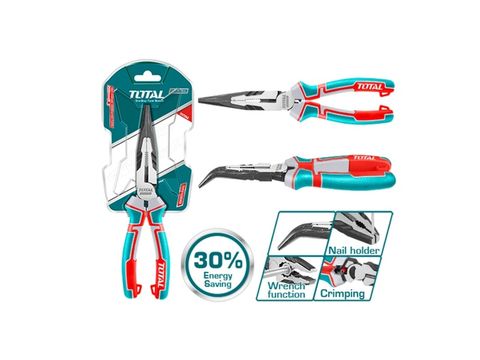 Kềm mở phe mũi cong cao cấp 200mm TOTAL THT24816S