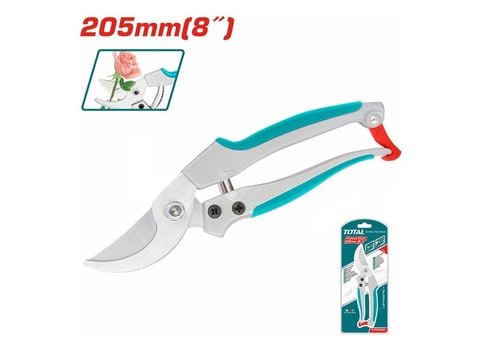 8" (205mm) Kéo cắt tỉa cây kiểng cán nhựa TPR Total THTP62082