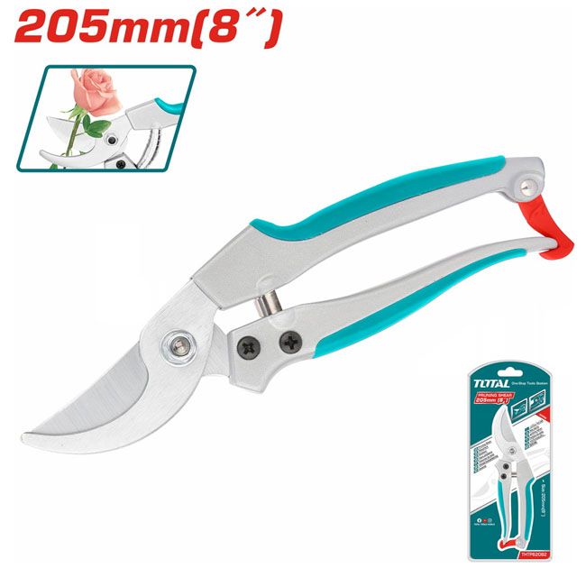 Kéo cắt tỉa cán nhựa PVC Total THTP62081 205mm (8 inch) - hình ảnh sản phẩm thực tế 1