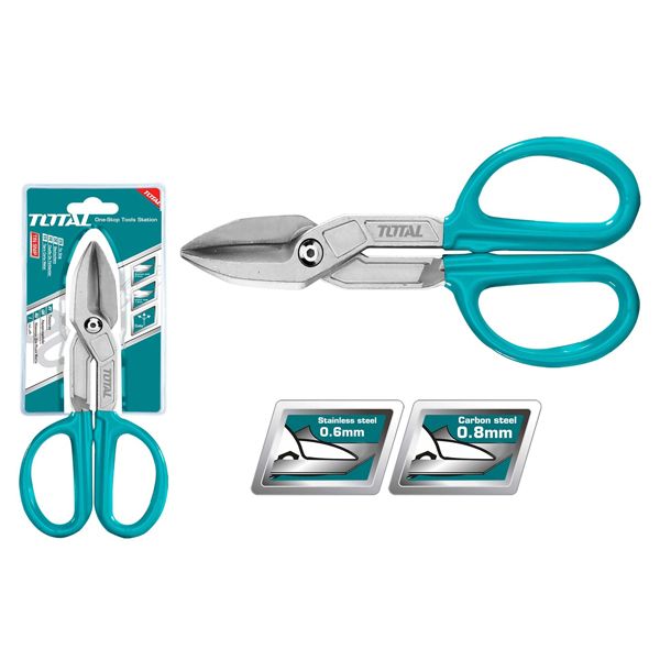 Kéo cắt tole nhỏ 10 inch Total THTJ534101 - hình ảnh sản phẩm thực tế 1