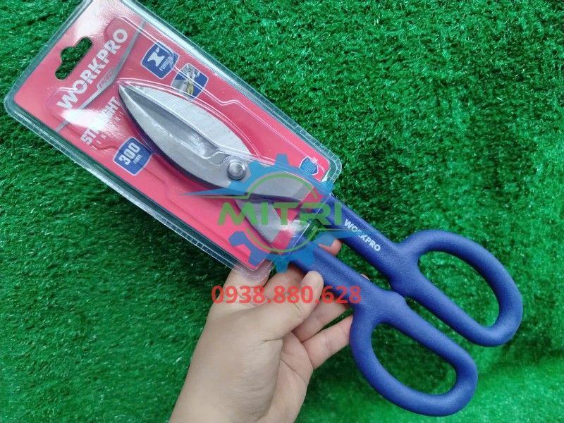 Kéo cắt tôn thẳng 300mm (12 inch) Workpro WP214013 - hình ảnh sản phẩm thực tế 4