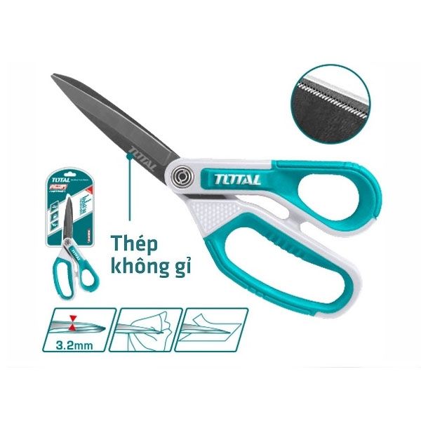 Kéo tiện ích 210mm Total THSCRS812108 - hình ảnh sản phẩm thực tế 1