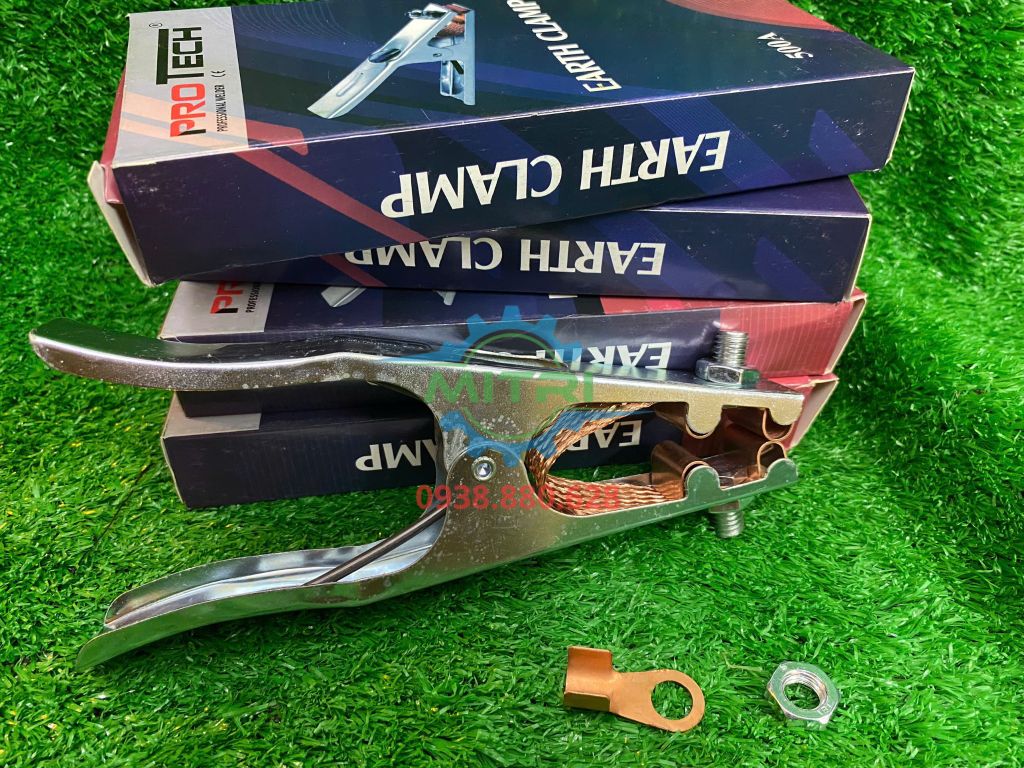 Kẹp Mát Máy Hàn Protech 500A - hình ảnh sản phẩm thực tế 4