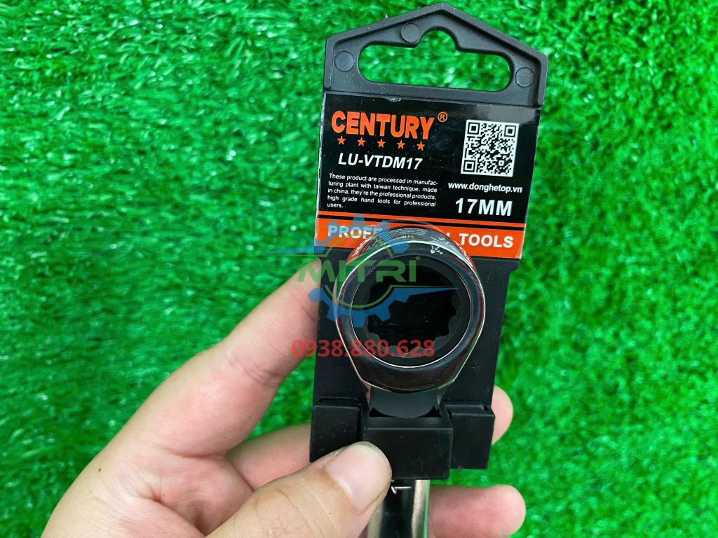 Cờ lê vòng tự động và miệng 17mm xi bóng CENTURY LU-VTDM17 - hình ảnh sản phẩm thực tế 2