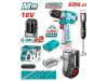 Ảnh thu nhỏ Bộ combo 3 trong 1 máy khoan dùng pin 16V TDLI16682 Total TCKLI1638 (2 Pin 2.0Ah, 1 Sạc) 1