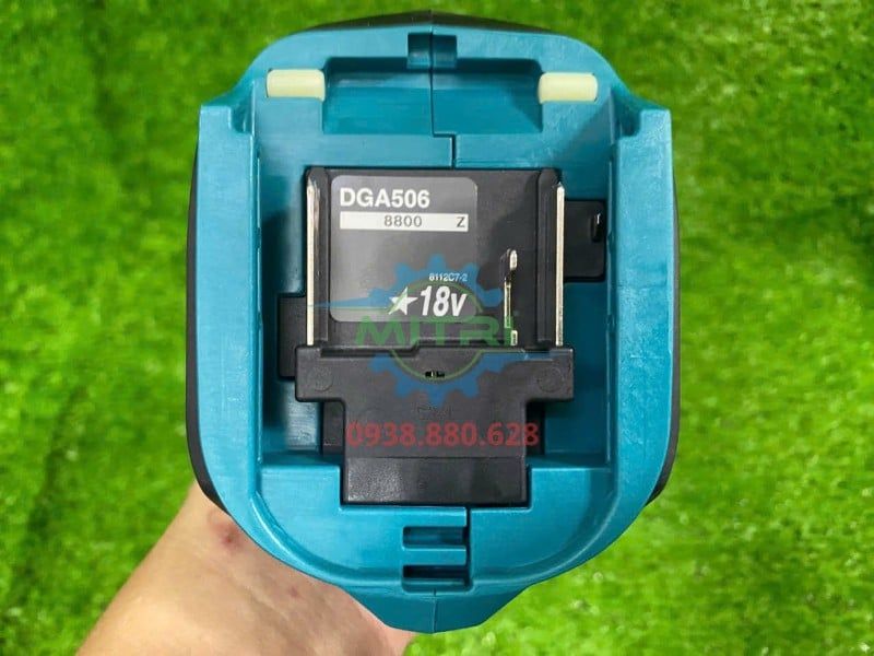 Máy Mài Góc Makita DGA506Z 18V LXT Combo 2 Pin 5Ah và Sạc - hình ảnh sản phẩm thực tế 5