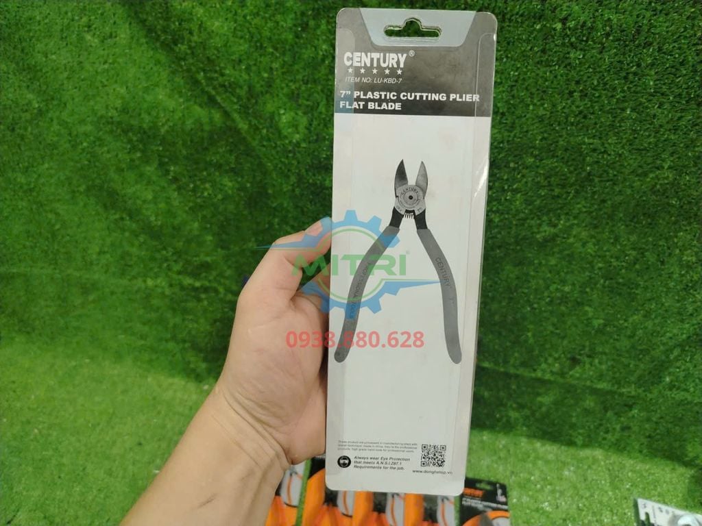Kìm Cắt Bavia Nhựa 7 Inch Century LU-KBD-7 Chính Hãng Có Sẵn Tại Minh Triết - hình ảnh sản phẩm thực tế 4