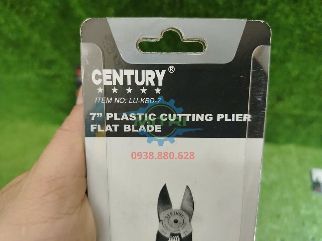 Kìm Cắt Bavia Nhựa 7 Inch Century LU-KBD-7 Chính Hãng Có Sẵn Tại Minh Triết - hình ảnh sản phẩm thực tế 3