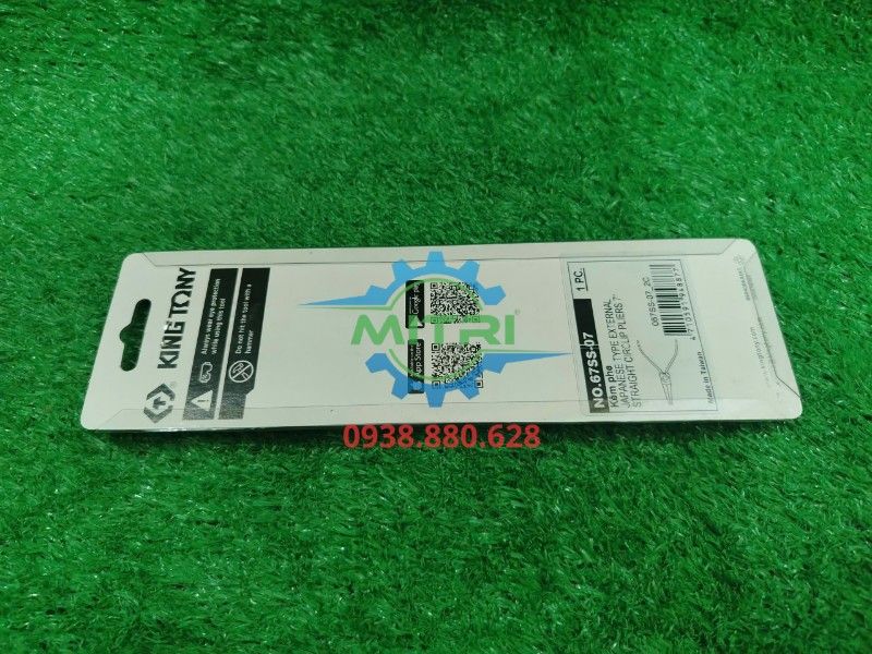 Kìm mở phe ngoài mũi thẳng Kingtony 67SS-07 7" - hình ảnh sản phẩm thực tế 2