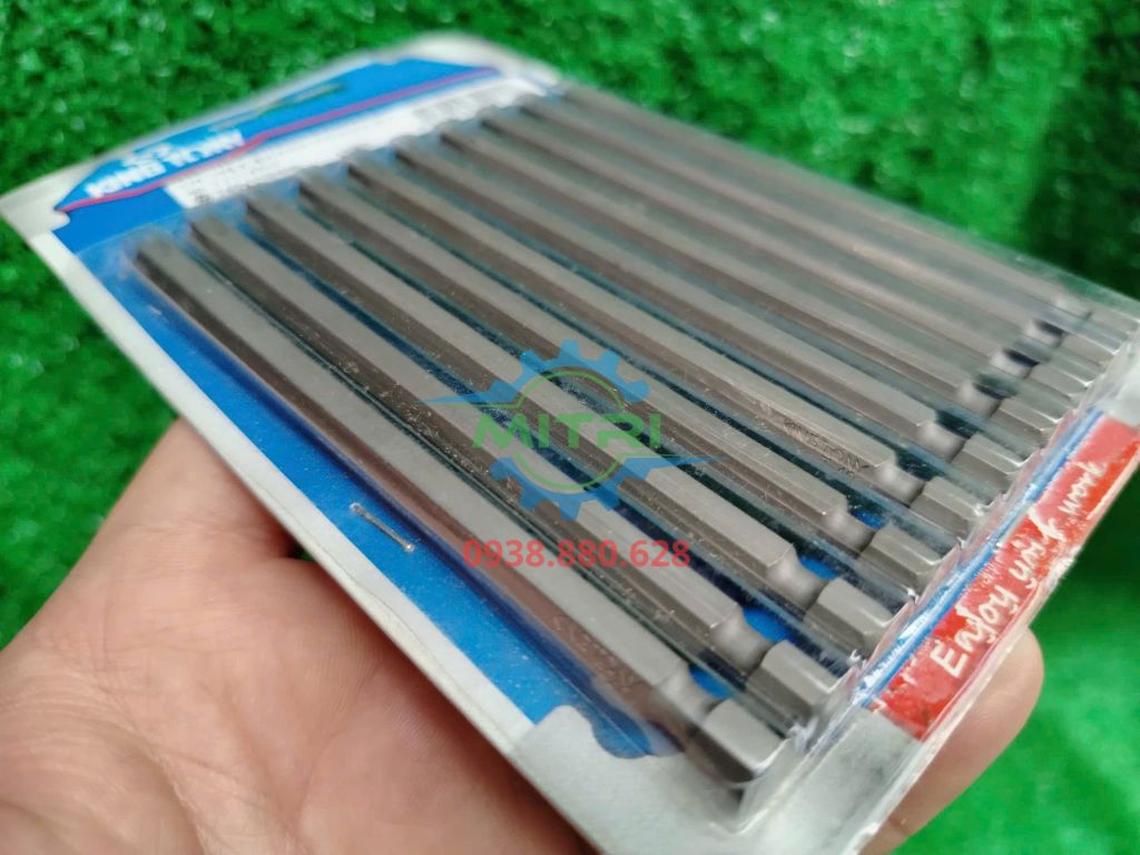 Mũi lục giác hoa thị có lỗ dài 110mm Kingtony 711140U - hình ảnh sản phẩm thực tế 2