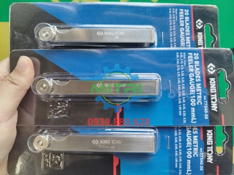 Thước Lá Đo Khe 0.05-1.0mm Kingtony 77340-20 - hình ảnh sản phẩm thực tế 4