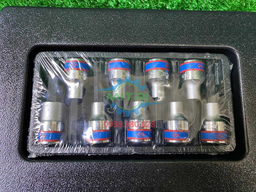 Bộ Tuýp Lục Giác Sao 1/2" Kingtony 9-4119PR (9 chi tiết) - hình ảnh sản phẩm thực tế 5