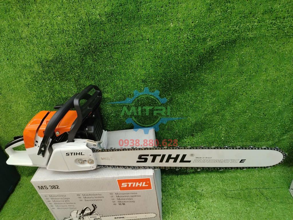 Máy cưa xích STIHL MS382 đồng bộ lam và xích 16in (Brazil) - hình ảnh sản phẩm thực tế 7