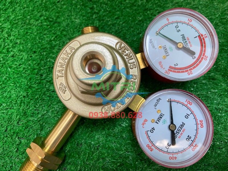 Thiết Bị Điều Áp Tanaka Venus LPG CGA-510 Chính Hãng – Đồng Hồ Gas LPG Cho Hàn Cắt, Nhà Xưởng - hình ảnh sản phẩm thực tế 6