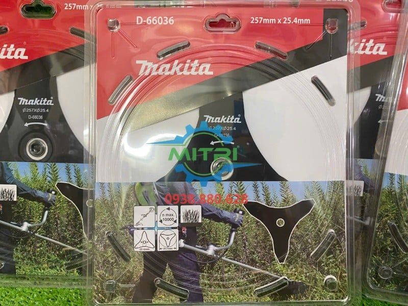 Lưỡi cắt cỏ (55mm x 25.4 x 3T) Makita D-66036 - hình ảnh sản phẩm thực tế 3