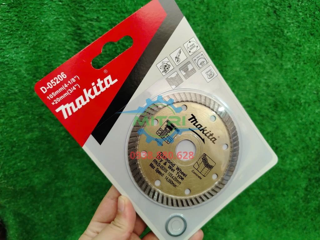 Lưỡi Cắt Kim Cương Makita 105x20mm D-05206 - hình ảnh sản phẩm thực tế 2