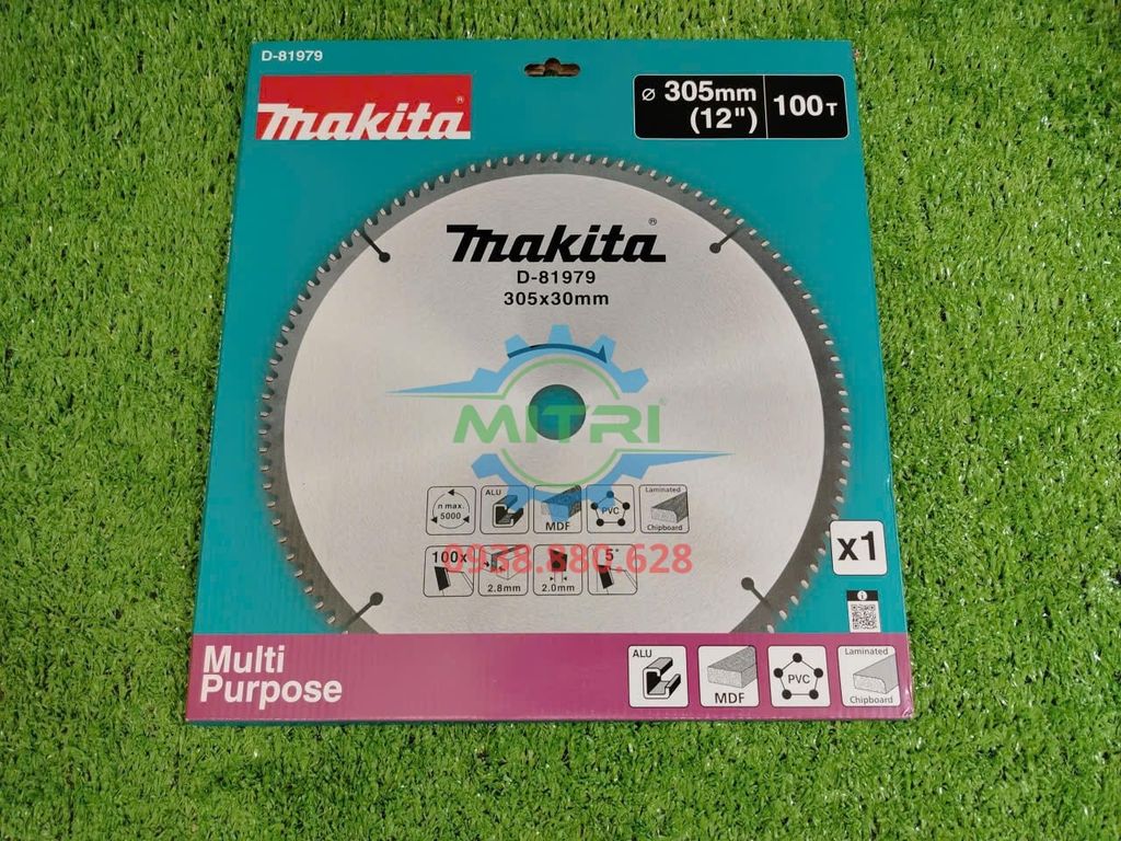 Lưỡi Cắt Hợp Kim Đa Năng 305x30mm 100T Makita D-81979 Chính Hãng Có Sẵn Tại Minh Triết - hình ảnh sản phẩm thực tế 1
