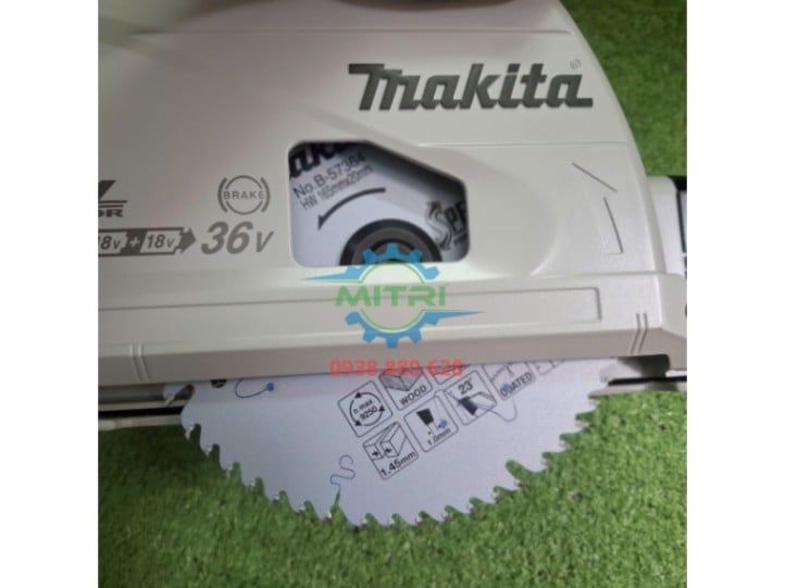Máy Cưa Đĩa Cắt Sâu Dùng Pin Makita DSP600Z Chính Hãng – Bộ 2 Pin 5.0Ah Và 1 Sạc - hình ảnh sản phẩm thực tế 4