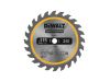 Ảnh thu nhỏ Lưỡi cưa gỗ 115mm 24T DeWalt DT20420-QZ 1