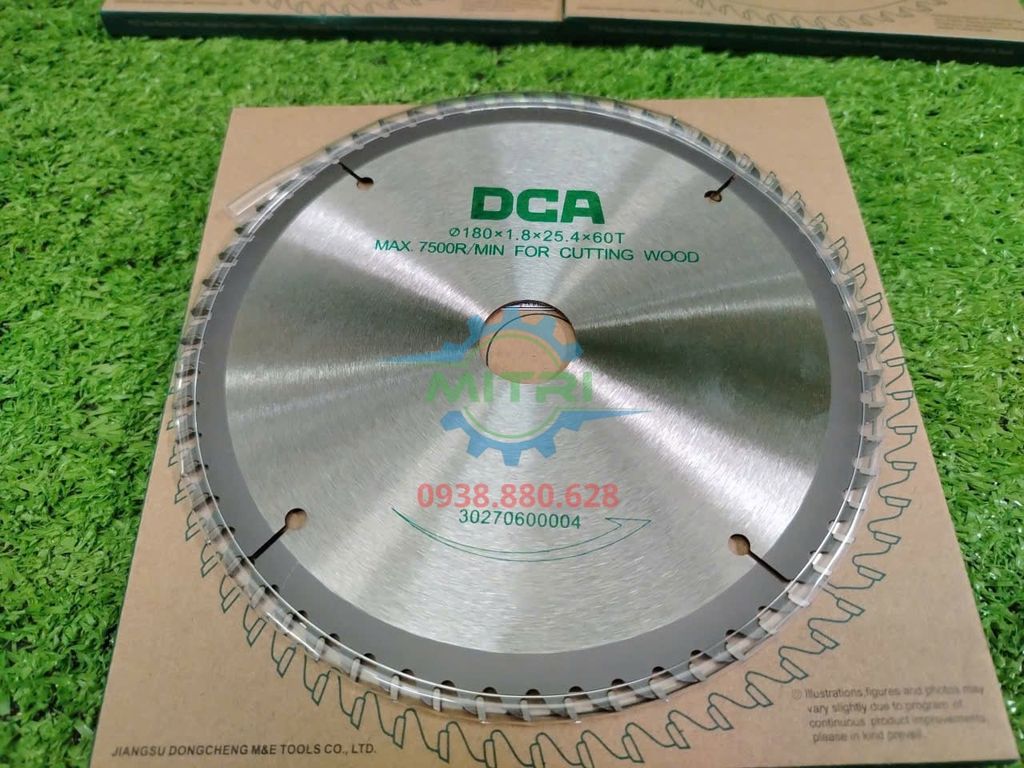 Lưỡi Cưa Gỗ TCT 7 Inch 60 Răng ATB Chính Hãng - hình ảnh sản phẩm thực tế 2