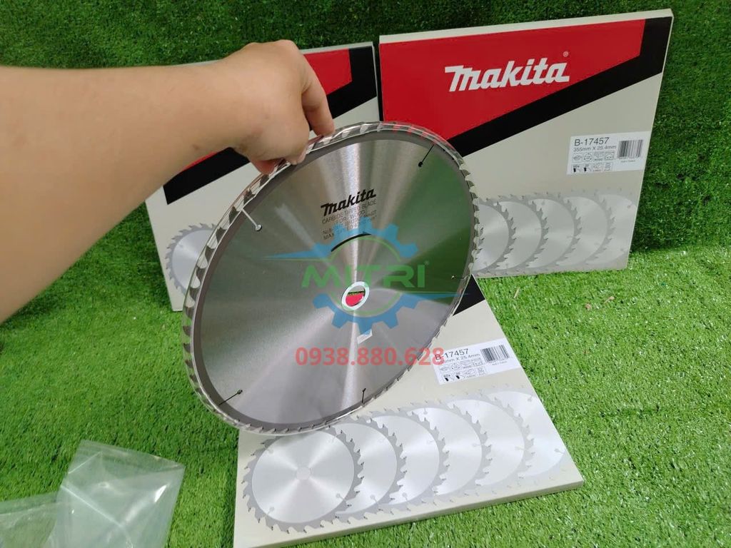 Lưỡi Cắt Gỗ Hợp Kim 60 Răng Makita B-17457 Chính Hãng Có Sẵn Tại Minh Triết - hình ảnh sản phẩm thực tế 2