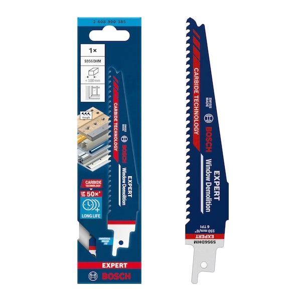 Lưỡi cưa lọng phá cửa sổ Bosch Expert S 956 DHM 2608900385 - hình ảnh sản phẩm thực tế 1