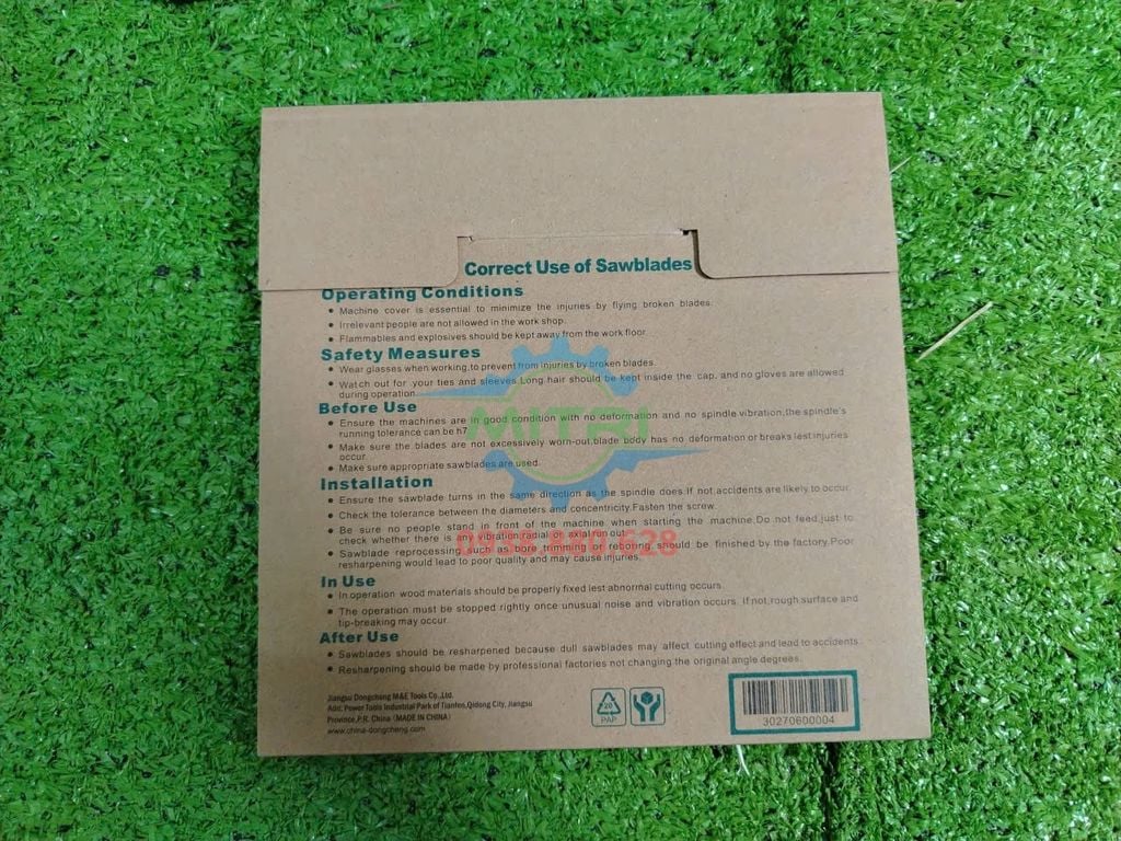 Lưỡi Cưa Gỗ TCT 7 Inch 60 Răng ATB Chính Hãng - hình ảnh sản phẩm thực tế 9