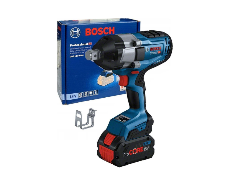 Máy Siết Bu Lông Dùng Pin 18V Bosch GDS 18V-1000 Chính Hãng - hình ảnh sản phẩm thực tế 1