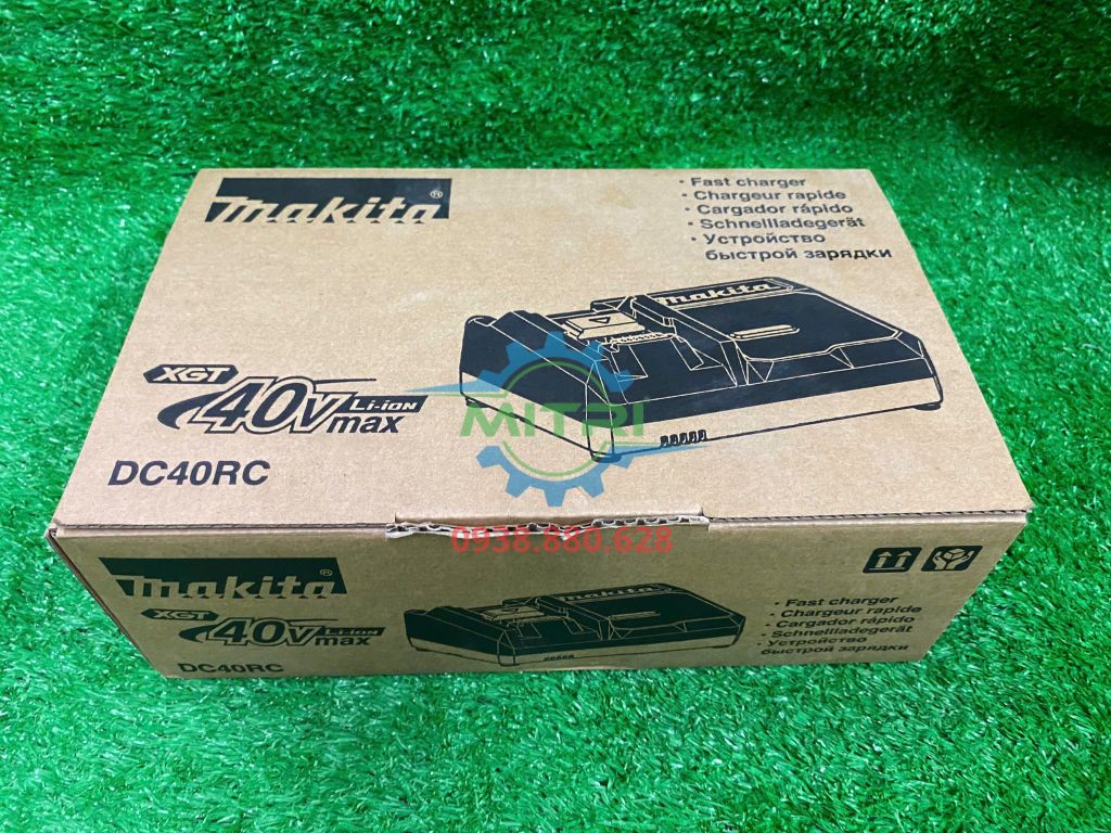 Đế sạc pin 40V Max Makita DC40RC (191M90-3) - hình ảnh sản phẩm thực tế 4