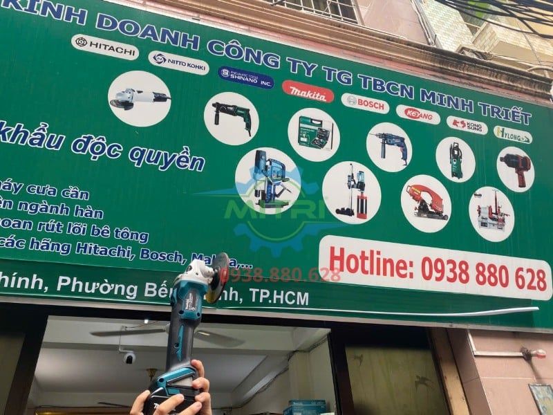 Máy Mài Góc Makita DGA506Z 18V LXT Combo 2 Pin 5Ah và Sạc - hình ảnh sản phẩm thực tế 6