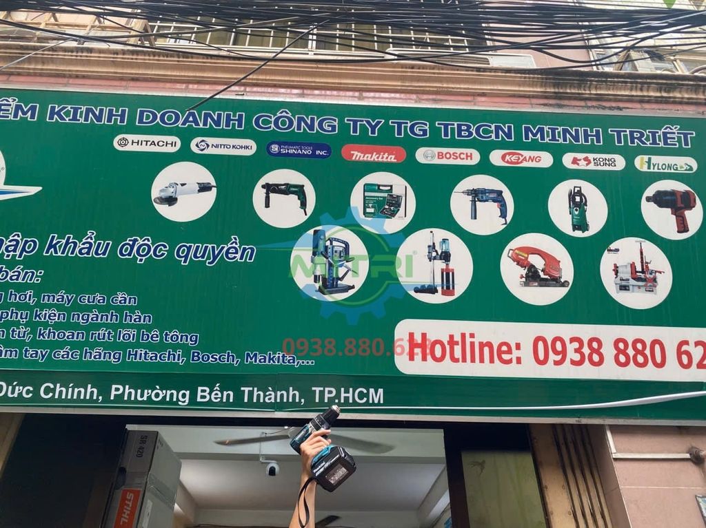 Máy Khoan Búa Makita DHP484RTE 18V Có Sẵn Tại Kho Minh Triết - hình ảnh sản phẩm thực tế 1
